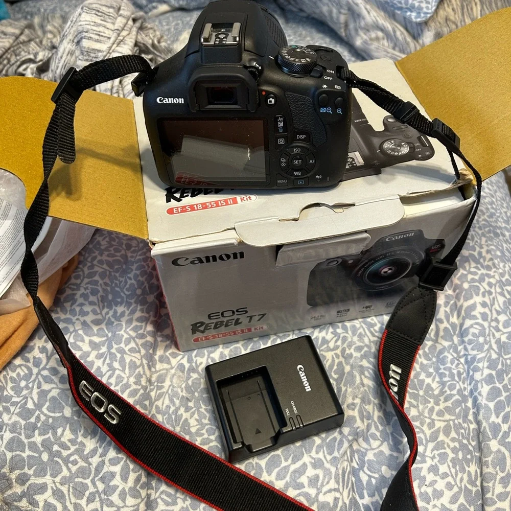 Canon Rebel T7 camera